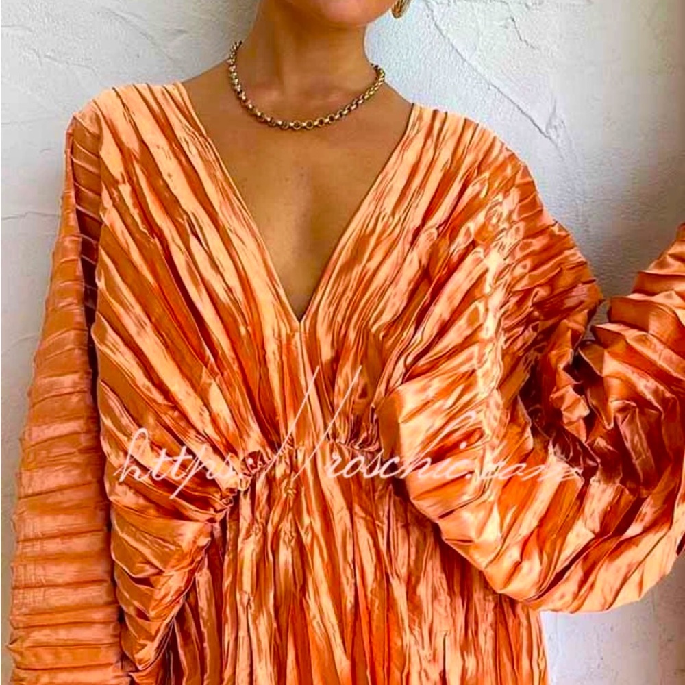 Roschic kimono orange dress - Picture 3 of 7